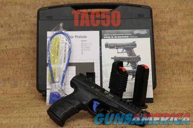 Walther Q5 MATCH 9MM MATCH TRIGGER OPTIC READY SLIDE CUT 3 MAG