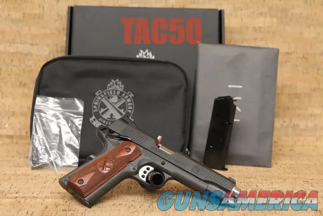 Springfield Armory 1911 LOADED NIGHT SIGHT PARKERIZED 5" MATCH BRL CA COMPL