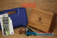 Smith & Wesson 442 ENGRAVED 38 SPECIAL WOOD DISPLAY LIMITED EDITION 38SPL