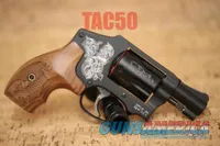 Smith & Wesson 442 ENGRAVED 38 SPECIAL WOOD DISPLAY LIMITED EDITION 38SPL