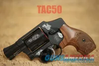 Smith & Wesson 442 ENGRAVED 38 SPECIAL WOOD DISPLAY LIMITED EDITION 38SPL