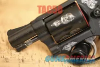 Smith & Wesson 442 ENGRAVED 38 SPECIAL WOOD DISPLAY LIMITED EDITION 38SPL