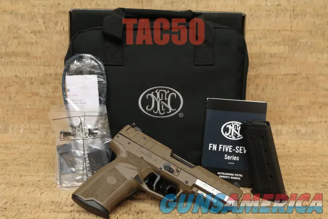 FN America 66-101275 FIVE SEVEN MK3 MRD FDE OPTICS READY 5.7 X 28 20+1