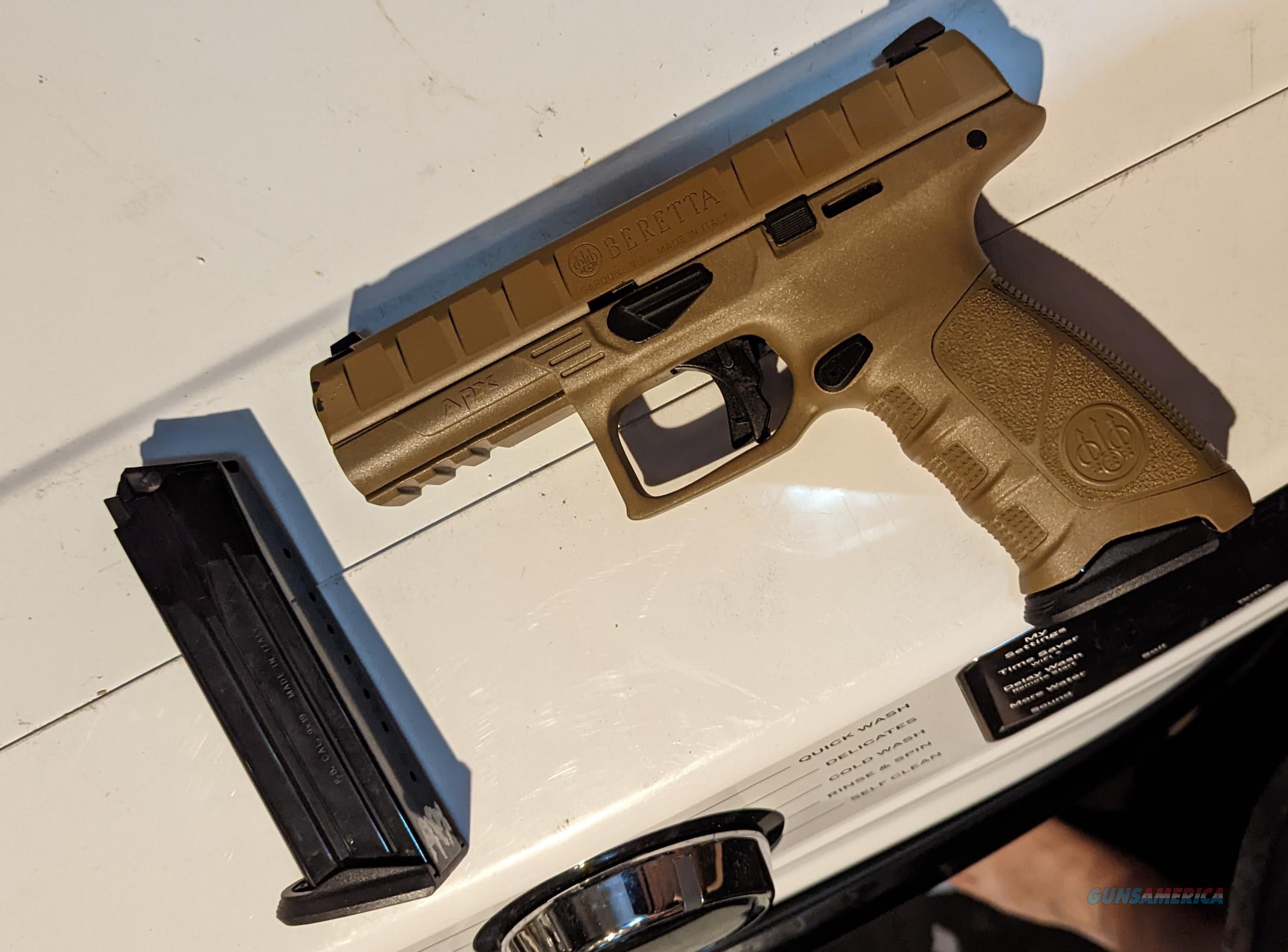 Beretta Apx Full Size Fde 9mm For Sale At 918243417 4825