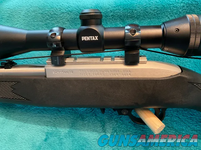 The Ruger 10/22 Rifle FIFTY YEARS 1964-2014, .22LR w/ Pentax 4-12x40 scope