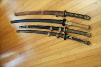 Four Imperial Japan Samurai swords Nihonto Img-5