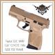 TAURUS G3C 9MM 3.26" COYOTE TAN SLIDE FDE FRAME*10 Months Layaway Plan*