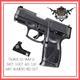 TAURUS G3 9MM 12-SHOT 3-DOT ADJ. 3.26" MAT W/MICRO RED DOT** 10 Months Layaway Plan Available **