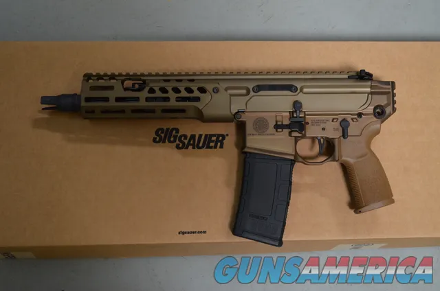 SIg Sauer MCX Spear LT Pistol 9 300BO Coyote Ambi QD Magpul Pmag New Img-4