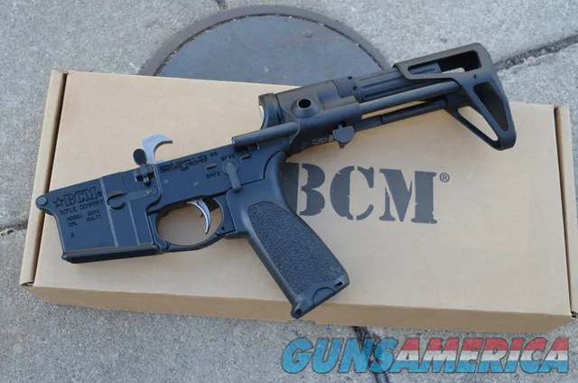 BCM Mod 0 Complete lower w/Maxim CQB Rifle stock G6 AR15 M4 New
