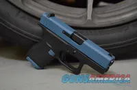 X-Werks Glock 42 380acp Jesse James Civil Defense Blue Slide & Parts G42