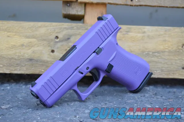 Glock 43X 9mm X-Werks Purple G43X 43 G5 New 2 Mags Img-1
