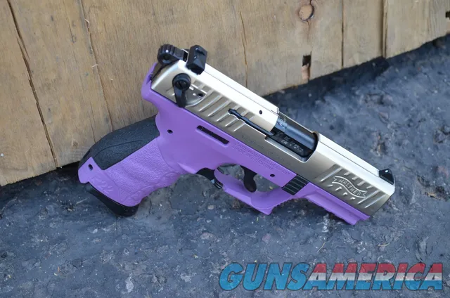 Walther P22 Q 3.4 TB Nickel X-Werks purple 22lr 5120725 P22Q Img-2