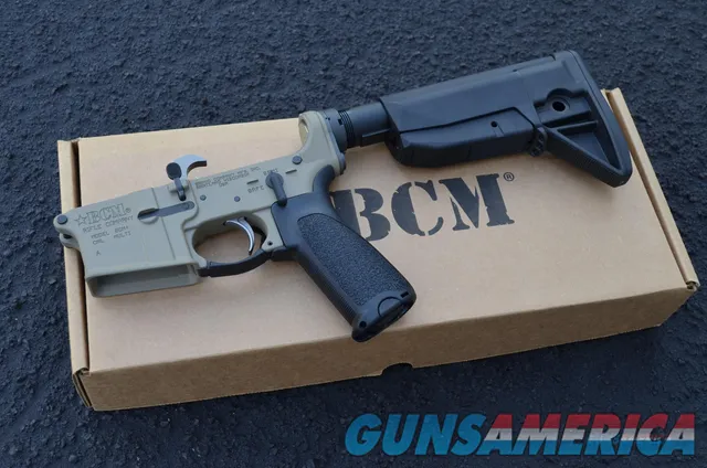 BCM Bravo Company Mod 0 complete lower AR-15 BCM4 X-Werks Coyote Tan