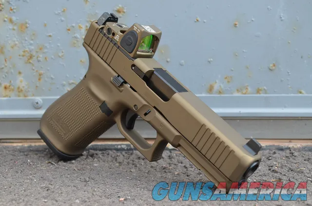 Glock 21 G5 MOS X-Werks Burnt Bronze Trijicon Coyote RMR PKG 45acp Gen 5 NS