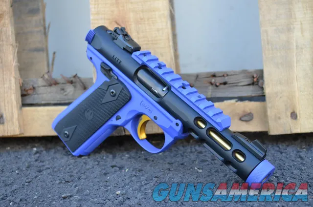 Ruger 22/45 Tactical Lite MKIV TB X-Werks Periwinkle Royal blue 4.4 TB 43927 Img-2