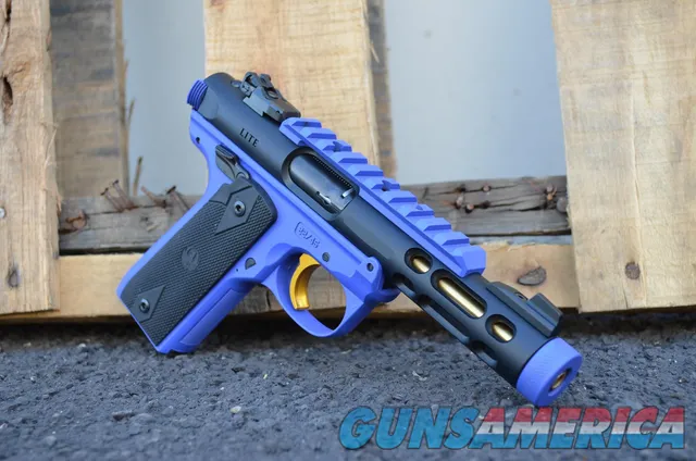 Ruger 22/45 Tactical Lite MKIV TB X-Werks Periwinkle Royal blue 4.4 TB 43927 Img-3