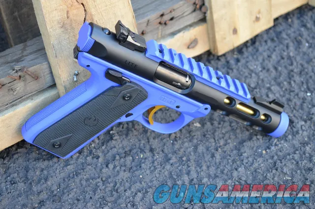 Ruger 22/45 Tactical Lite MKIV TB X-Werks Periwinkle Royal blue 4.4 TB 43927 Img-5