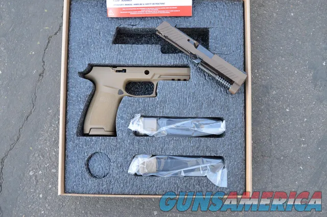 Sig Sauer P320 Carry M18 X-Change kit PVD Coyote 9mm Img-3