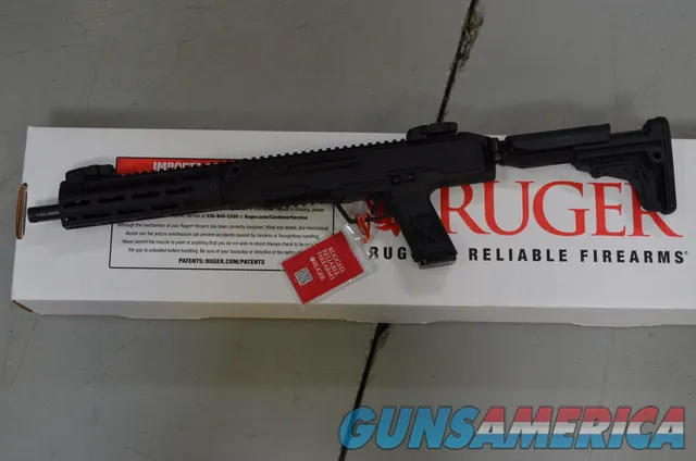Ruger LC Carbine 45acp TB Glock Mag folding stock 16.25" 19309 New