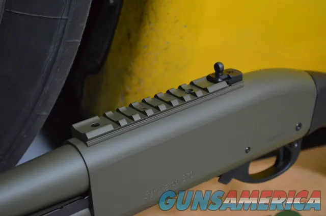 Remington 870 Express Tactical 81198 XS X-Werks OD Green 12g 18.5 Img-1