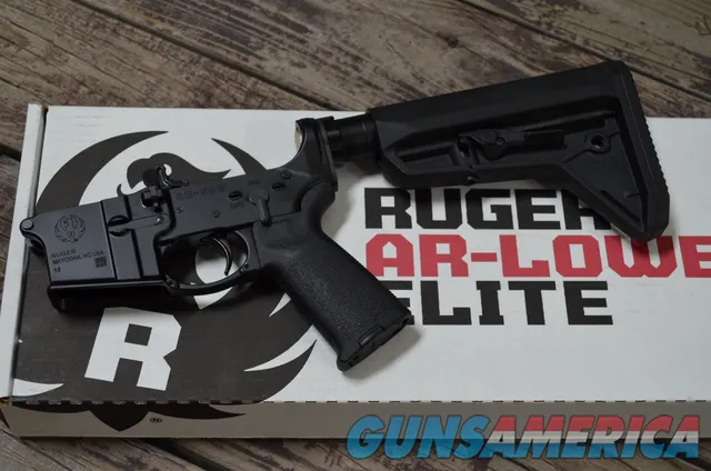 Ruger AR556 Elite AR452 trigger Magpul Complete AR15 lower 8516 AR-556