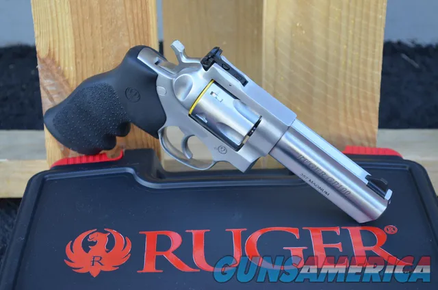 Ruger GP100 357 Magnum 4.2 SS Hogue 6rd 1705 New Img-3