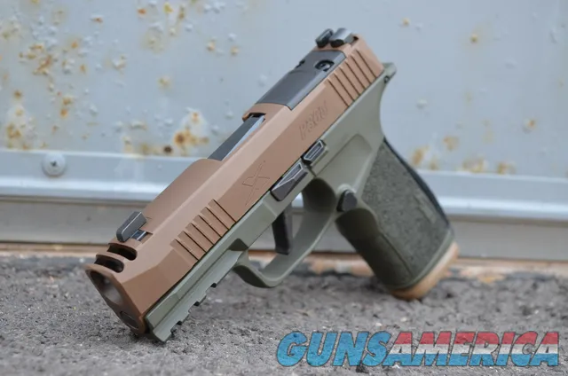 Sig Sauer P365X Macro Comp 2A Exclusive X-Werks OD Green Coyote P365 17rd