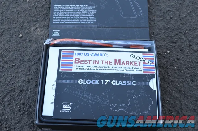 Glock 17 Gen 1 P8 Limited production 9mm 17rd Original style box New Img-2