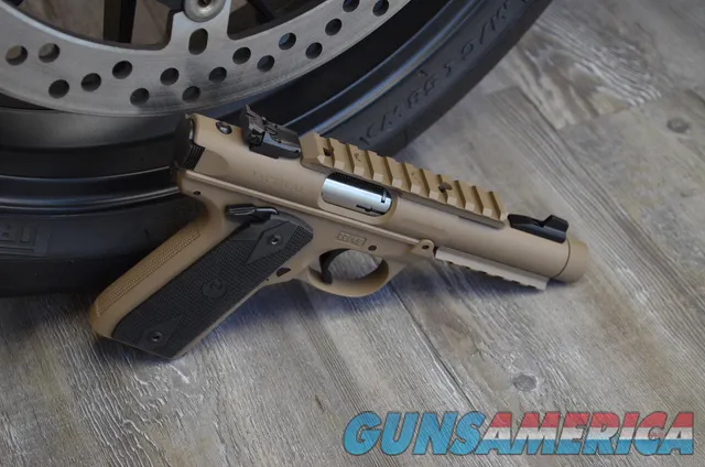 X-Werks Coyote Tan Ruger MKIV 22/45 Tactical 22 Mark 4 40149 Img-4