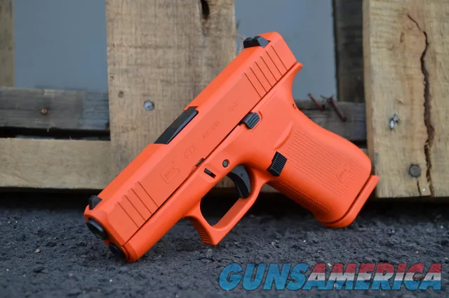 Glock 43X 9mm X-Werks Hunter Orange 43 X New 2 mags Img-1