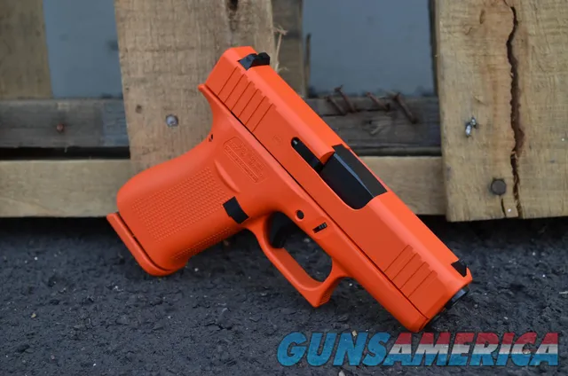 Glock 43X 9mm X-Werks Hunter Orange 43 X New 2 mags Img-2