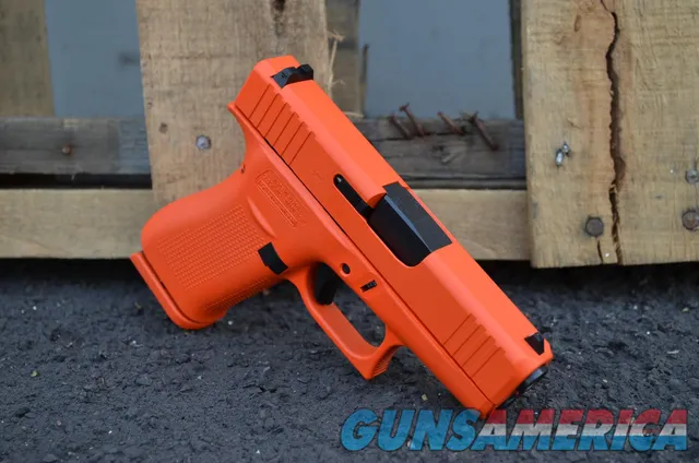 Glock 43X 9mm X-Werks Hunter Orange 43 X New 2 mags Img-3