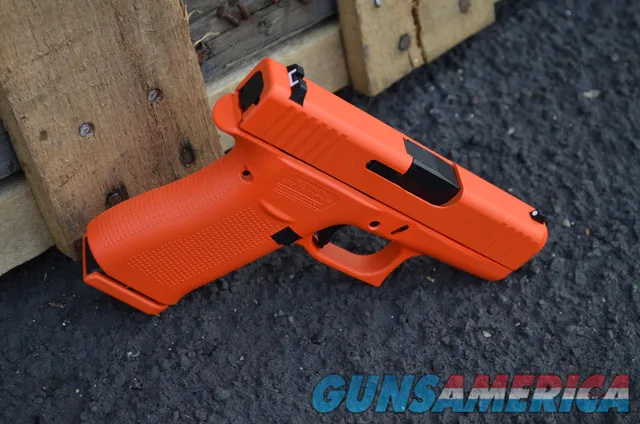 Glock 43X 9mm X-Werks Hunter Orange 43 X New 2 mags Img-4
