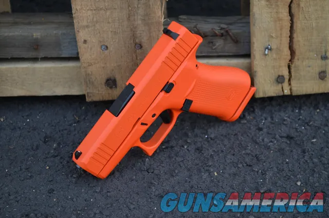Glock 43X 9mm X-Werks Hunter Orange 43 X New 2 mags Img-5