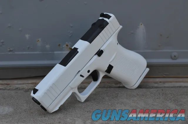Glock 43X MOS 9mm Optic ready X-Werks Stormtrooper White