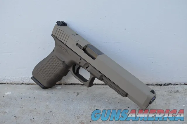 Glock 40 Gen 4 MOS 10mm X-Werks Magpul FDE Midnight Bronze G4 Optic Ready L Img-2