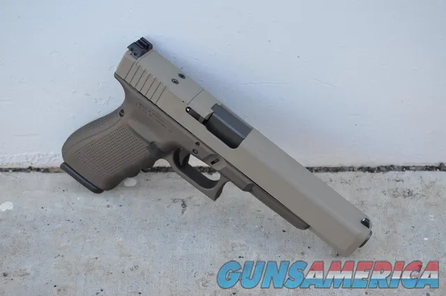 Glock 40 Gen 4 MOS 10mm X-Werks Magpul FDE Midnight Bronze G4 Optic Ready L Img-3