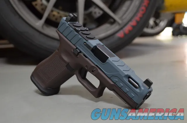 Glock 45 G5 SLR Mod 1 Ported Ameriglo RMR Ready X-Werks Vortex Bronze Jesse James CW Img-2