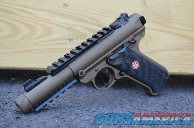 Ruger MKIV Tactical Mark 4 X-Werks Burnt bronze Threaded barrel optic ready