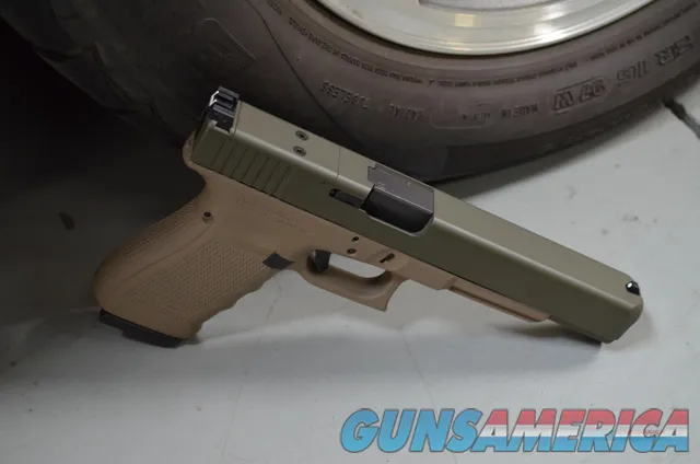 Glock 40 Gen 4 MOS 10mm X-Werks Magpul FDE OD G4 Optic Ready Long slide Img-4