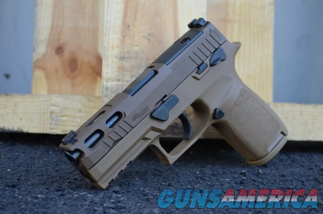 Sig Sauer P320 M18 Carry MS PVD 21 & 17rd 320 FDE 3.9" Procut Coyote