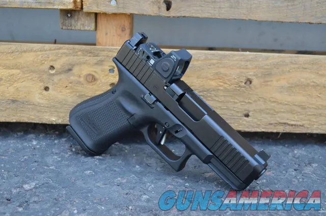 Glock 19 G5 MOS pkg Trijicon RMR Type 2 Adj Timney Alpha Trigger Sup HT NS Img-4