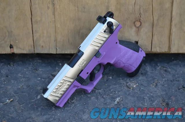 Walther P22 Q 3.4 TB Nickel X-Werks purple 22lr 5120725 P22Q Img-3