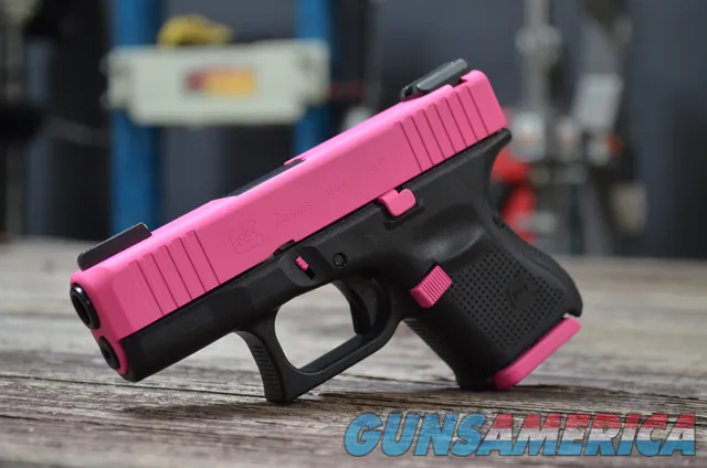 Glock 26 Gen 5 G5 9mm X-Werks Hot Pink Truglo TFO Night sights Prison pink