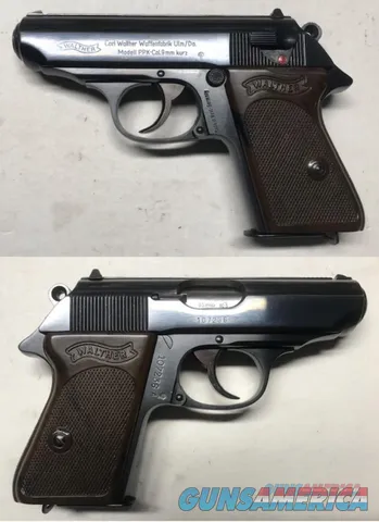 German Walther PPK 9mmK (.380acp) Mfg. 1965 C&R