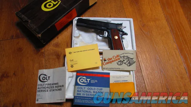 Colt 1911 Gold Cup National Match MODEL 05870 Img-6