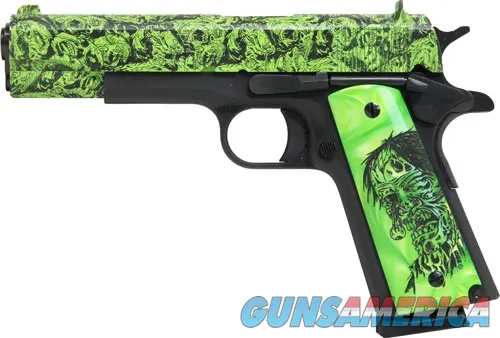Iver Johnson Firearms IVER JOHNSON 1911A1 .45ACP 5" FS 8RD ZOMBIE EDITION