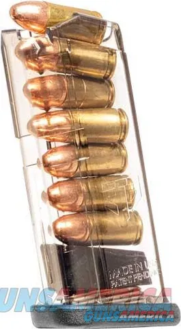 Ets Magazine For Glock 9mm 9rd - Translucent Fits Glock 43