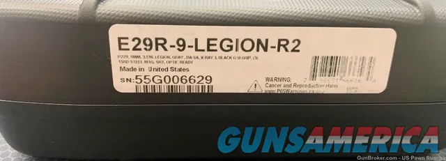 Sig Sauer P229 Legion 9mm Pistol DASA 15RD 3.9 E29R-9-LEGION-R2 NEW Img-2